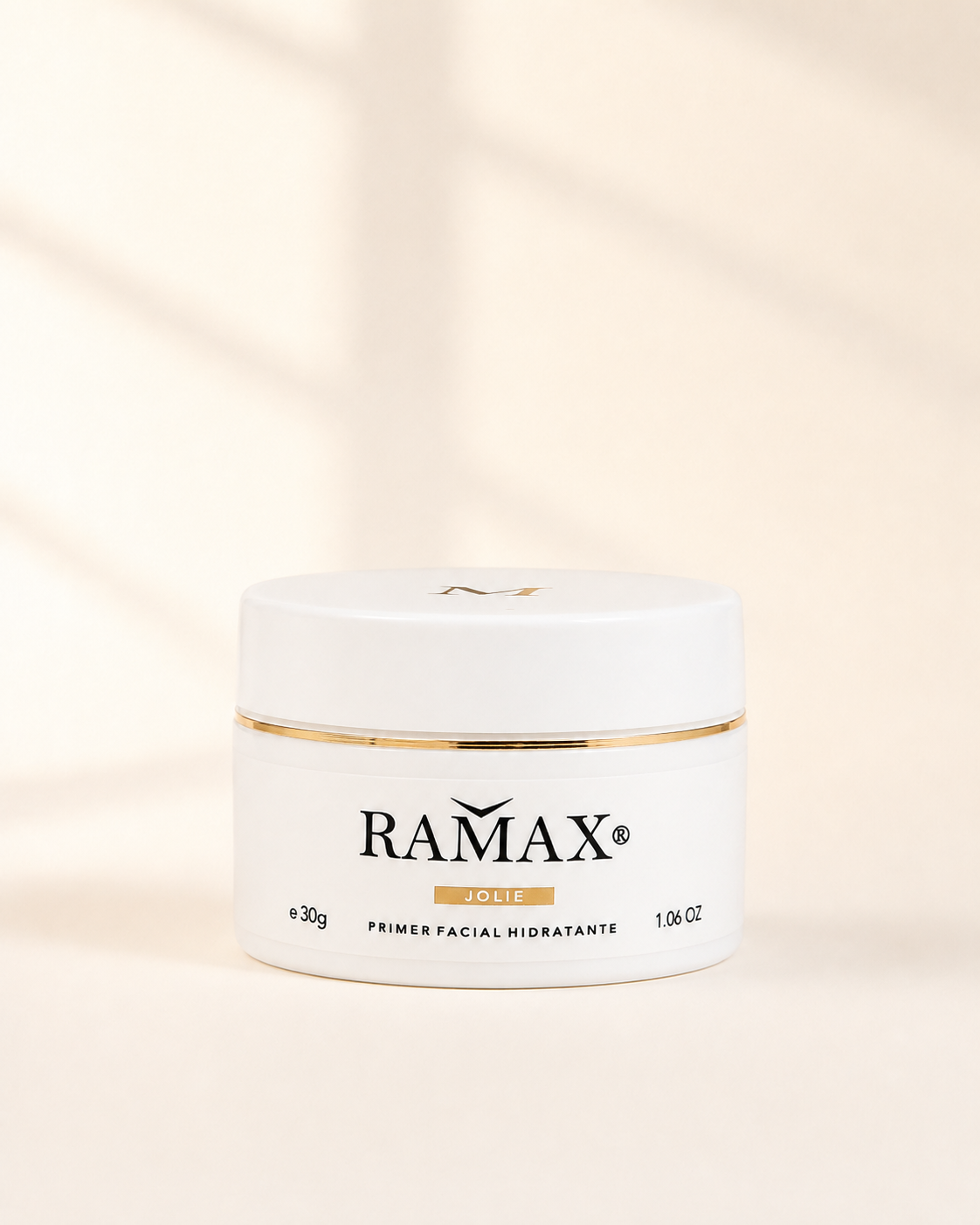 Tarro blanco RAMAX Jolie, primer facial hidratante
