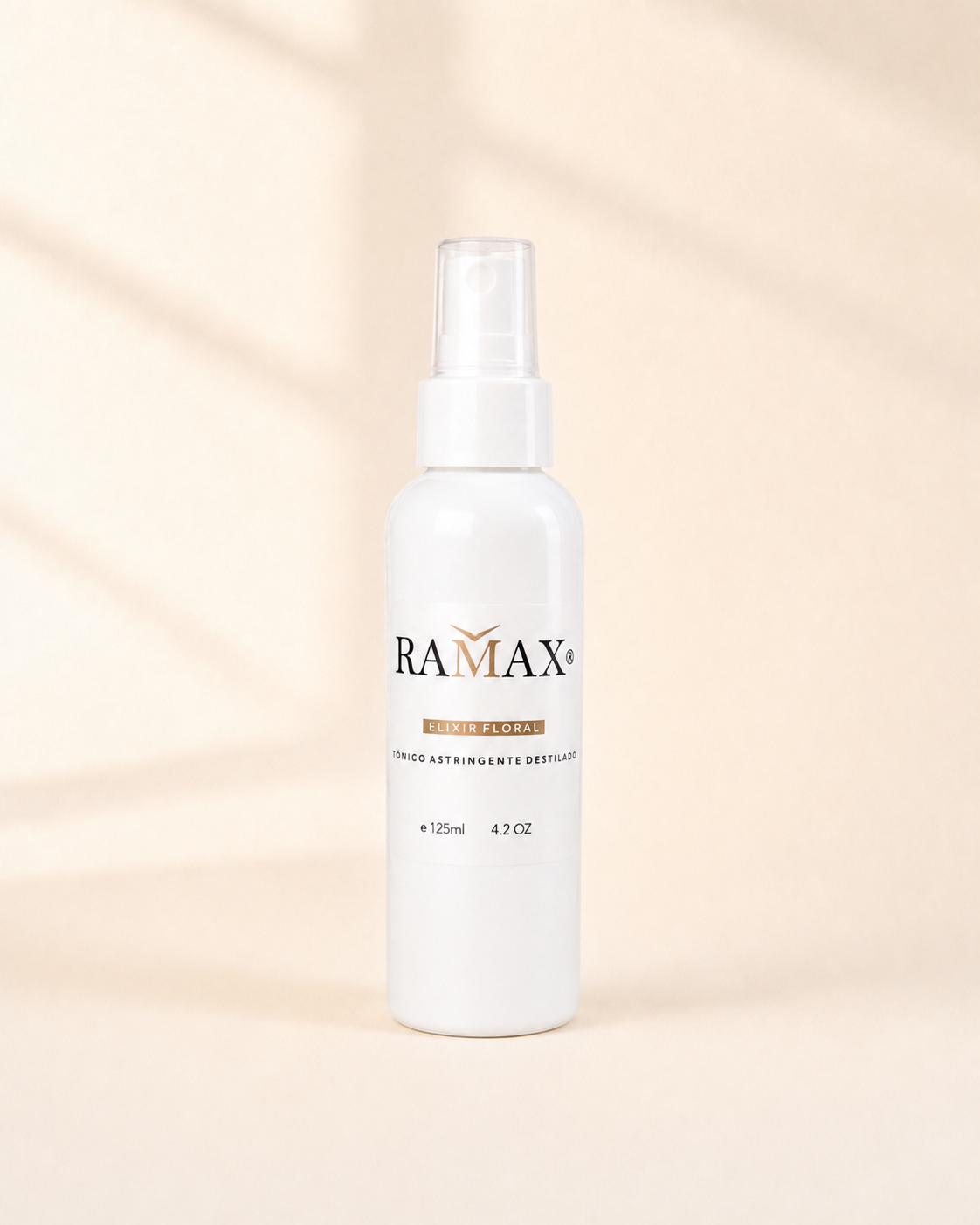 Atomizador blanco RAMAX Elixir Floral, tónico astringente destilado, 125 ml