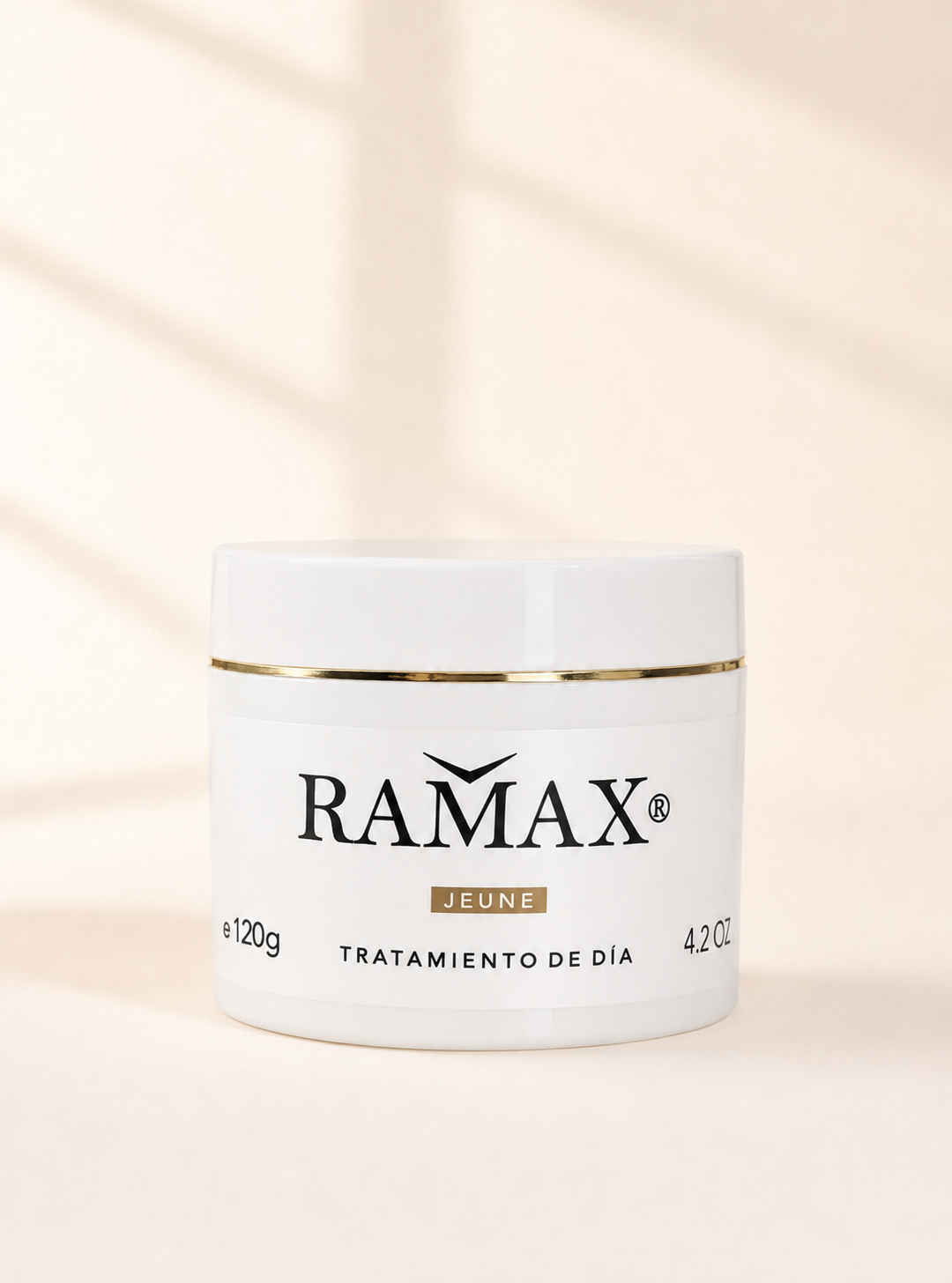 Tarro blanco RAMAX Jeune, tratamiento de día, 120 g
