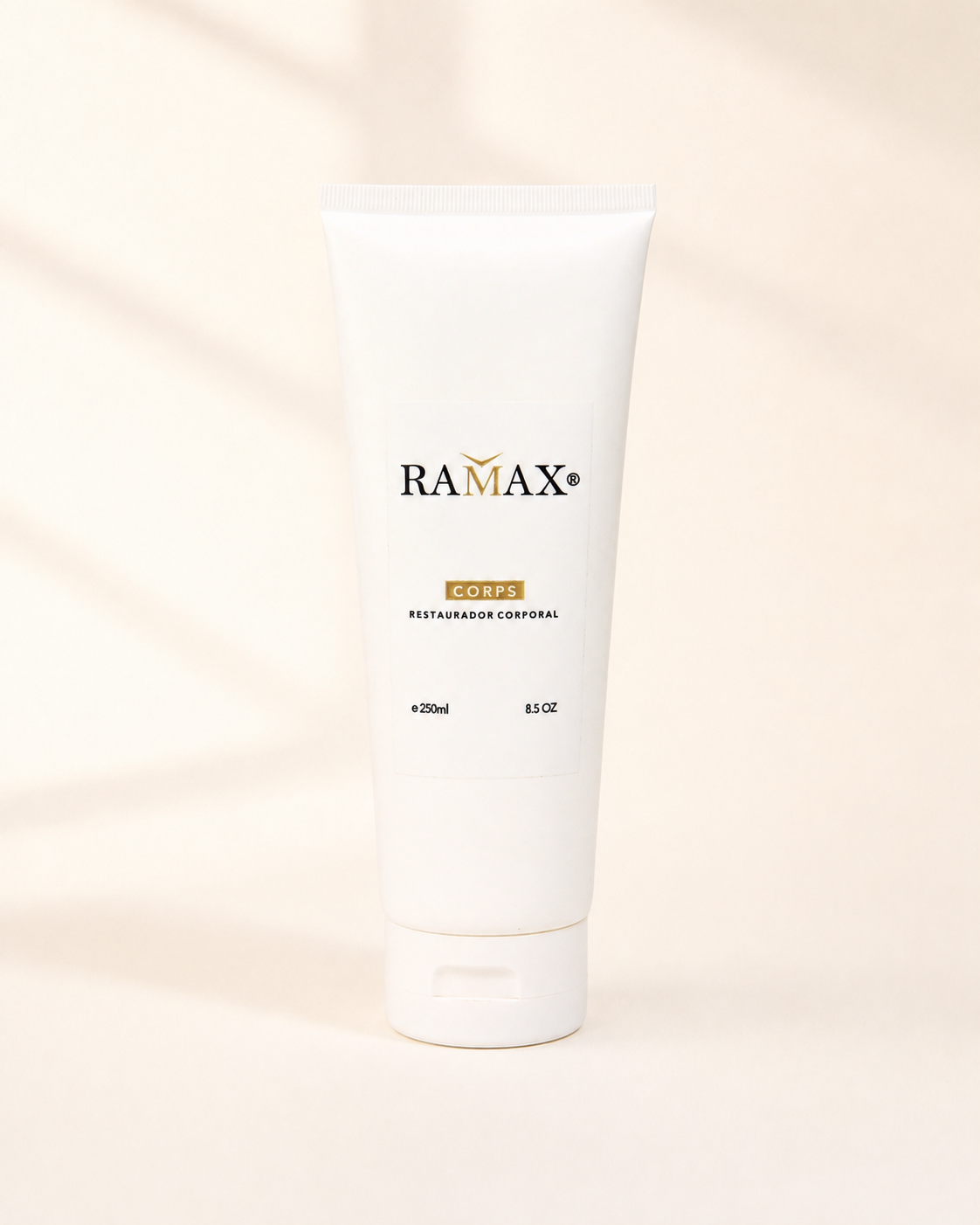 Tubo blanco RAMAX Corps, restaurador corporal, 250 ml